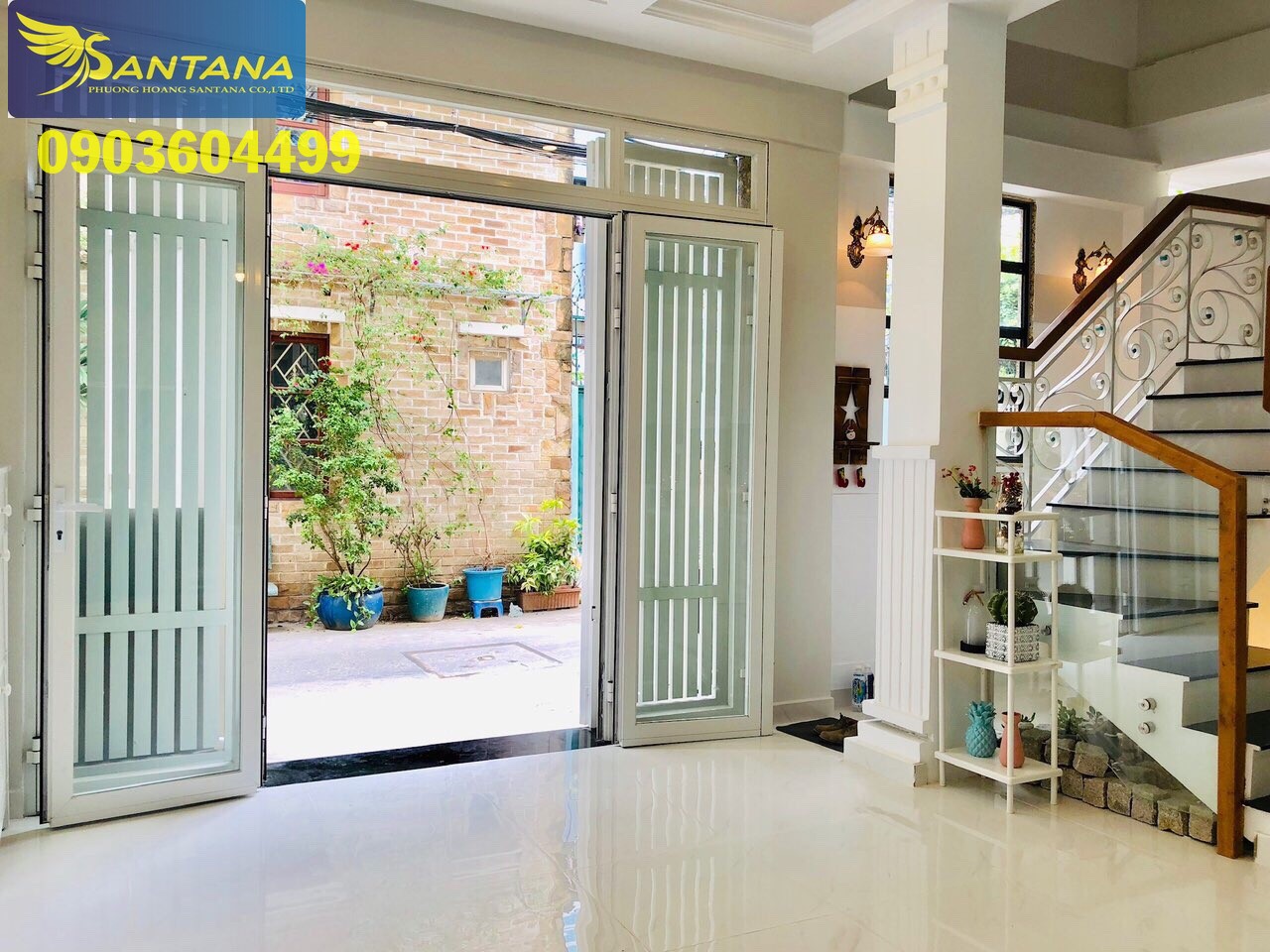 Ngôi nhà t.kế tuyệt đẹp mang ta trở về ký ức tuổi thơ : Nhà 3 lầu hẻm ôtô khu VIP Hồ Biểu Chánh